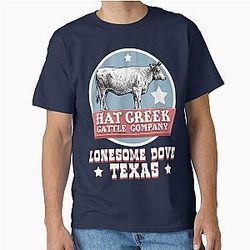 Hat Creek Cattle Company Lonesome Dove Texas Classic T-Shirt