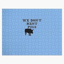 Lonesome Dove Rent Pigs Jigsaw Puzzle