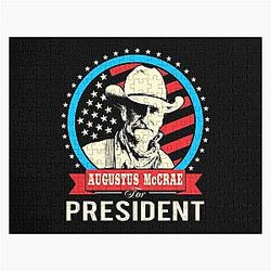 Lonesome Dove - Augustus McCrae for President Jigsaw Puzzle