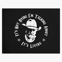 Lonesome Dove It's Not Dying Socks Jigsaw Puzzle