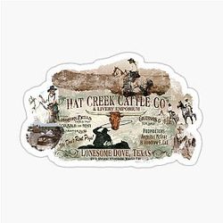 Lonesome Dove Sticker