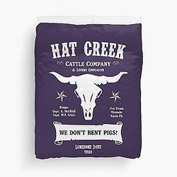 Hat Creek Cattle Company Duvet Cover
