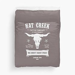 Hat Creek Cattle Duvet Cover