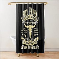 Lonesome Dove Hat Creek iPhone Case Shower Curtain