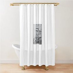 Gus Lonesome Dove Shower Curtain