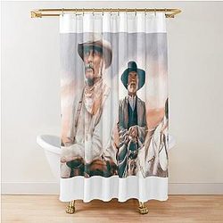 Lonesome Dove Leaving for Montana Shower Curtain