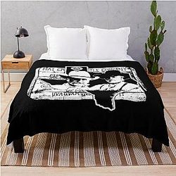 Lonesome Dove Hat Creek Texas Throw Blanket