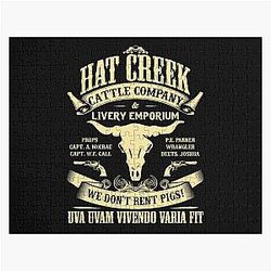 Lonesome Dove_hat Creek iPhone Case Jigsaw Puzzle