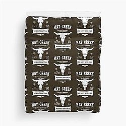 Hat Creek Cattle Company Lonesome Dove Duvet Cover