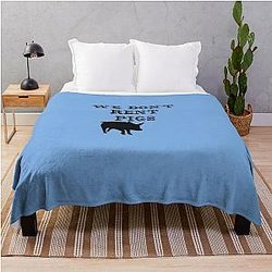 Lonesome Dove Pigs Throw Blanket