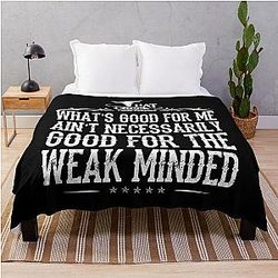 Lonesome Dove What's Good For Me Throw Blanket