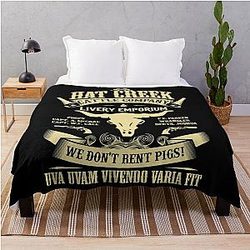 Lonesome Dove Throw Blanket