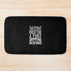 Lonesome Dove Cheat for the Poke Bath Mat