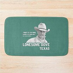 The Sunny Slopes of Long Lonesome Dove Bath Mat