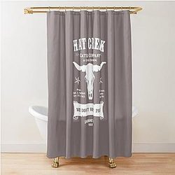 Hat Creek Cattle Company Lonesome Dove Shower Curtain