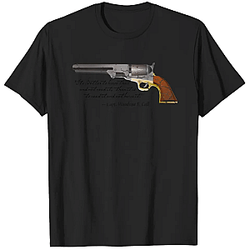 Woodrow Call Revolver LA 1205 Lonesome Dove T-Shirts