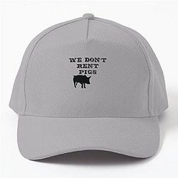 Lonesome Dove Rent Pigs Baseball Cap