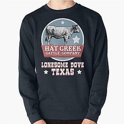 Hat Creek Cattle Company Lonesome Dove Texas Pullover Sweatshirt