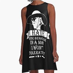 Lonesome Dove  
I hate A-Line Dress