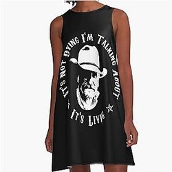 Lonesome Dove - Alone A-Line Dress