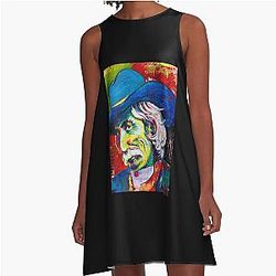 Vintage Sam Elliott Lonesome Dove Gifts Movie Fans A Line Dress