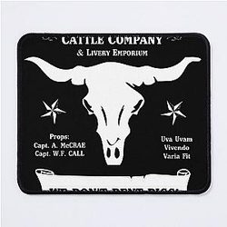 Hat Creek Cattle Company Lonesome Dove Mouse Pad