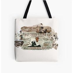 Lonesome Dove All Over Print Tote Bag