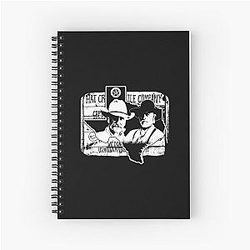 Lonesome Dove Hat Creek Texas Spiral Notebook
