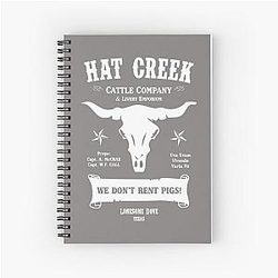 Hat Creek Cattle Company Lonesome Dove Notebook
