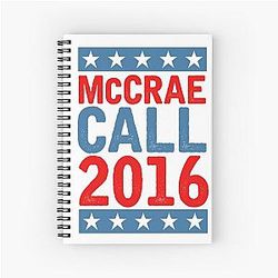 McCrea 2016 Presidential Campaign Lonesome Dove Spiral Notebook
