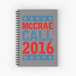McCrea 2016 Presidential Campaign Lonesome Dove Spiral Notebook