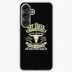 Lonesome Dove Hat Creek iPhone Samsung Galaxy Soft Case