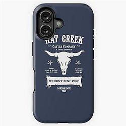Hat Creek Cattle Company Lonesome Dove iPhone Case