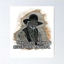 Lonesome Dove Captain Woodrow Call Poster