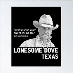 The Long Lonesome Dove Poster