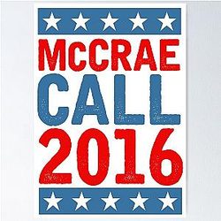 McCrea 2016 Presidential Campaign Lonesome Dove Poster