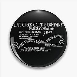 Lonesome Dove Hat Creek Pin