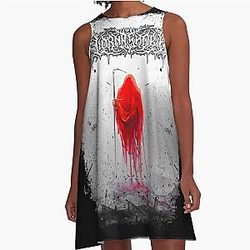 Lorna Shore Merch Album Cover Tee A-Line Dress