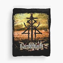Lorna Shore Merch Album Cover Logo Duvet Cover