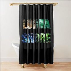 American Heavy Metal Deathcore Music Lorna Shore Shower Curtain
