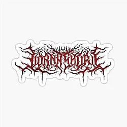 Lorna Shore logo sticker