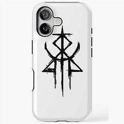 Lorna Shore Immortal Logo iPhone Tough Case in Black