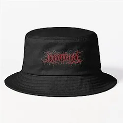 Lorna Shore Logo Red Bucket Hat