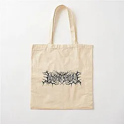 Lorna Shore logo white Cotton Tote Bag