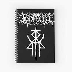 Lorna Shore Immortals Spiral Notebook