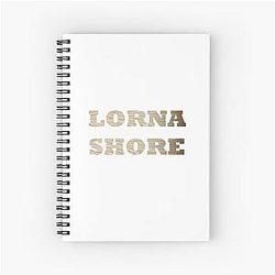 American Metal Deathcore Lorna Shore Spiral Notebook