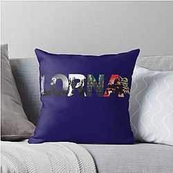 Lorna Shore T-Shirt Stickers Throw Pillow