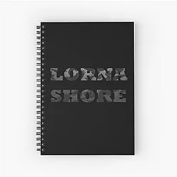 American Heavy Deathcore Lorna Shore Spiral Notebook