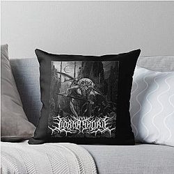 Lorna Shore Metal Graphic Throw Pillows