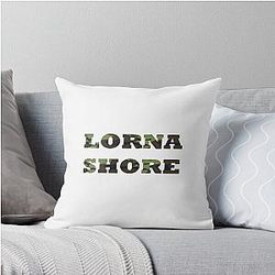 Commando Lorna Shore Death Metal Throw Pillow